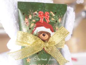 Lot de chaussettes crème pour Noël (vente en gros)